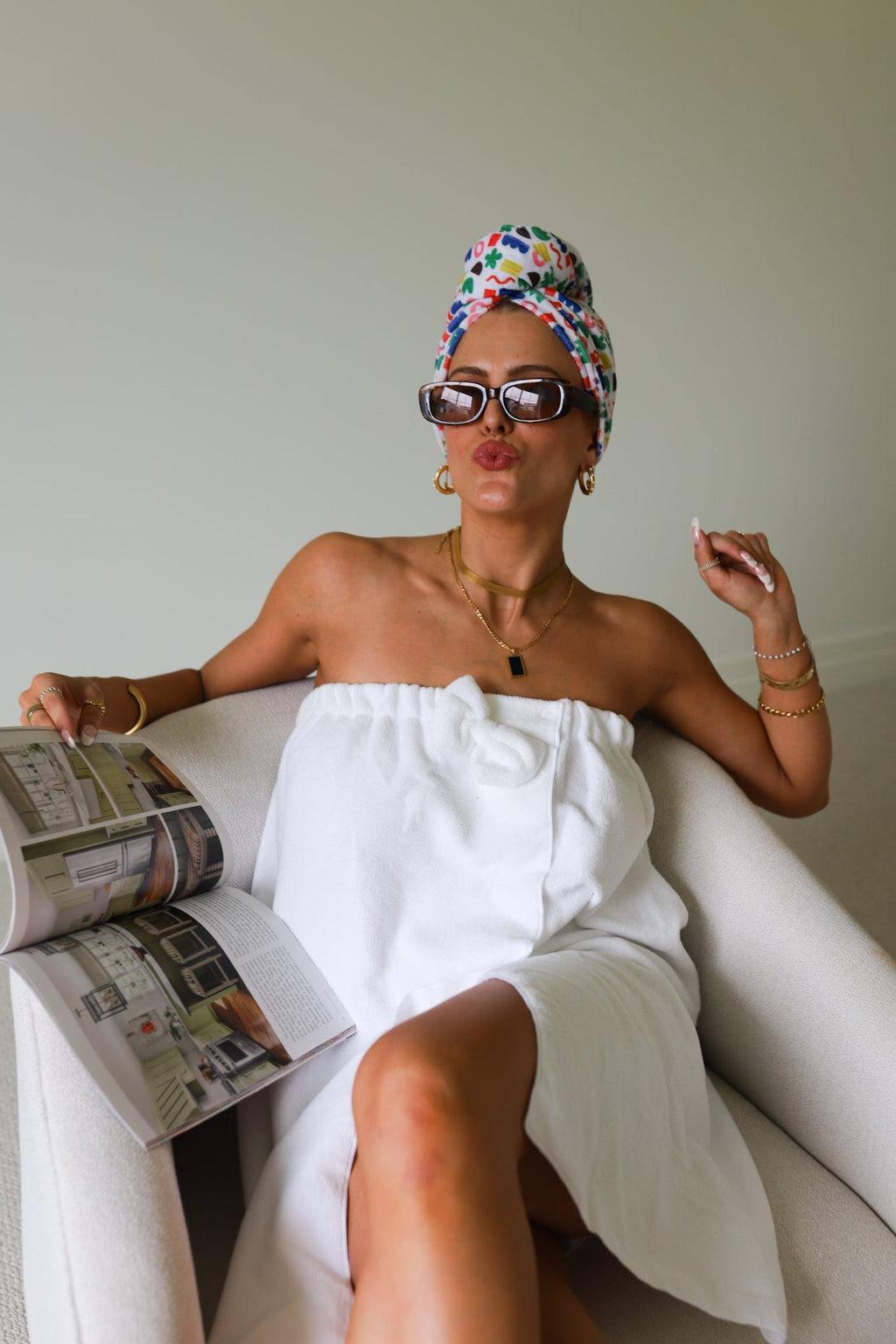 KAXI TOWEL HAIR WRAP