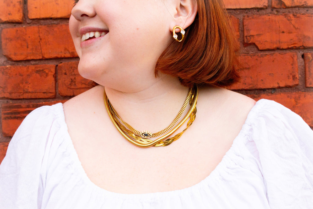 Braided Titanium Necklace