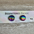 Rainbow Magic Drop Stud Dichroic Glass Earrings (56)