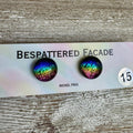 Rainbow Magic Drop Stud Dichroic Glass Earrings (15)