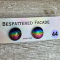 Rainbow Magic Drop Stud Dichroic Glass Earrings (44)