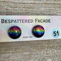 Rainbow Magic Drop Stud Dichroic Glass Earrings (51)