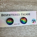 Rainbow Magic Drop Stud Dichroic Glass Earrings (31)