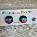Rainbow Magic Drop Stud Dichroic Glass Earrings (57)