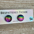 Rainbow Magic Drop Stud Dichroic Glass Earrings (54)