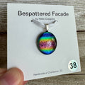 Rainbow Magic Drop Dichroic Glass Pendant (38)
