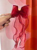 Ruffled Hair Bow