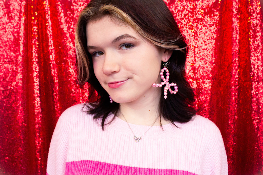 Tied Together Forever-Bow Necklace
