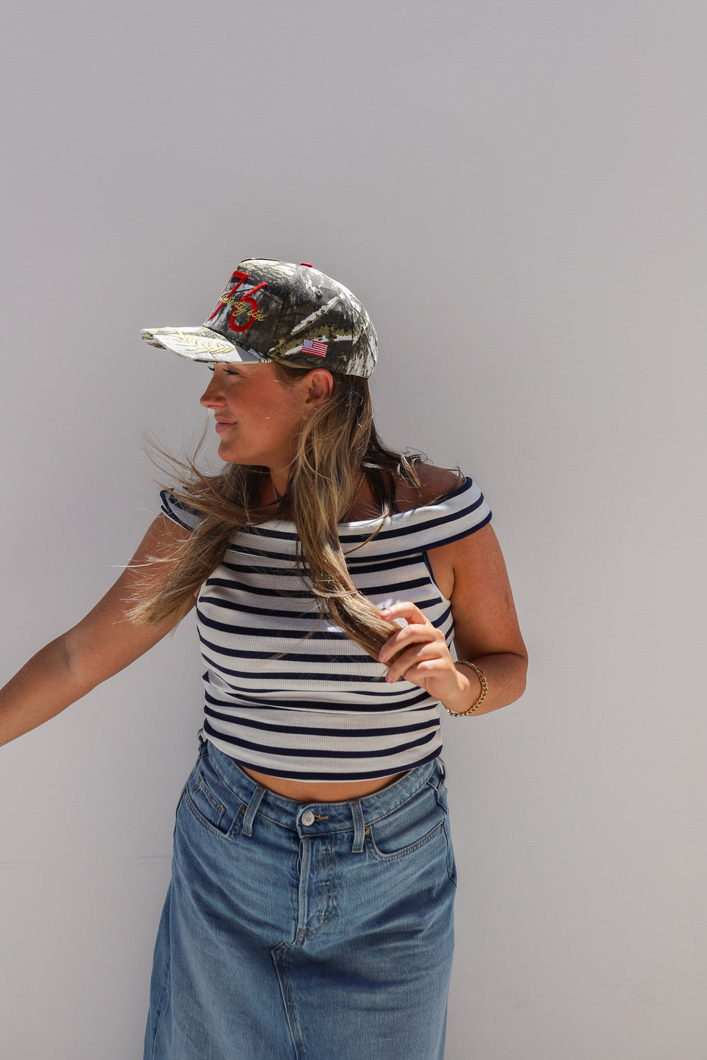 1776 CAMO TRUCKER HAT