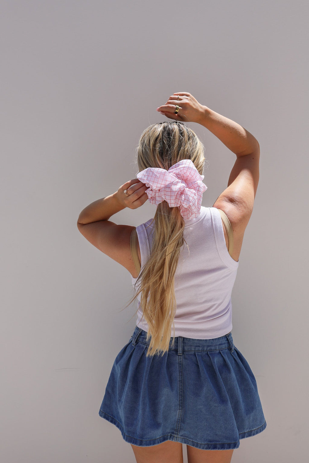 AMERICA'S SWEETHEART JUMBO SCRUNCHIE