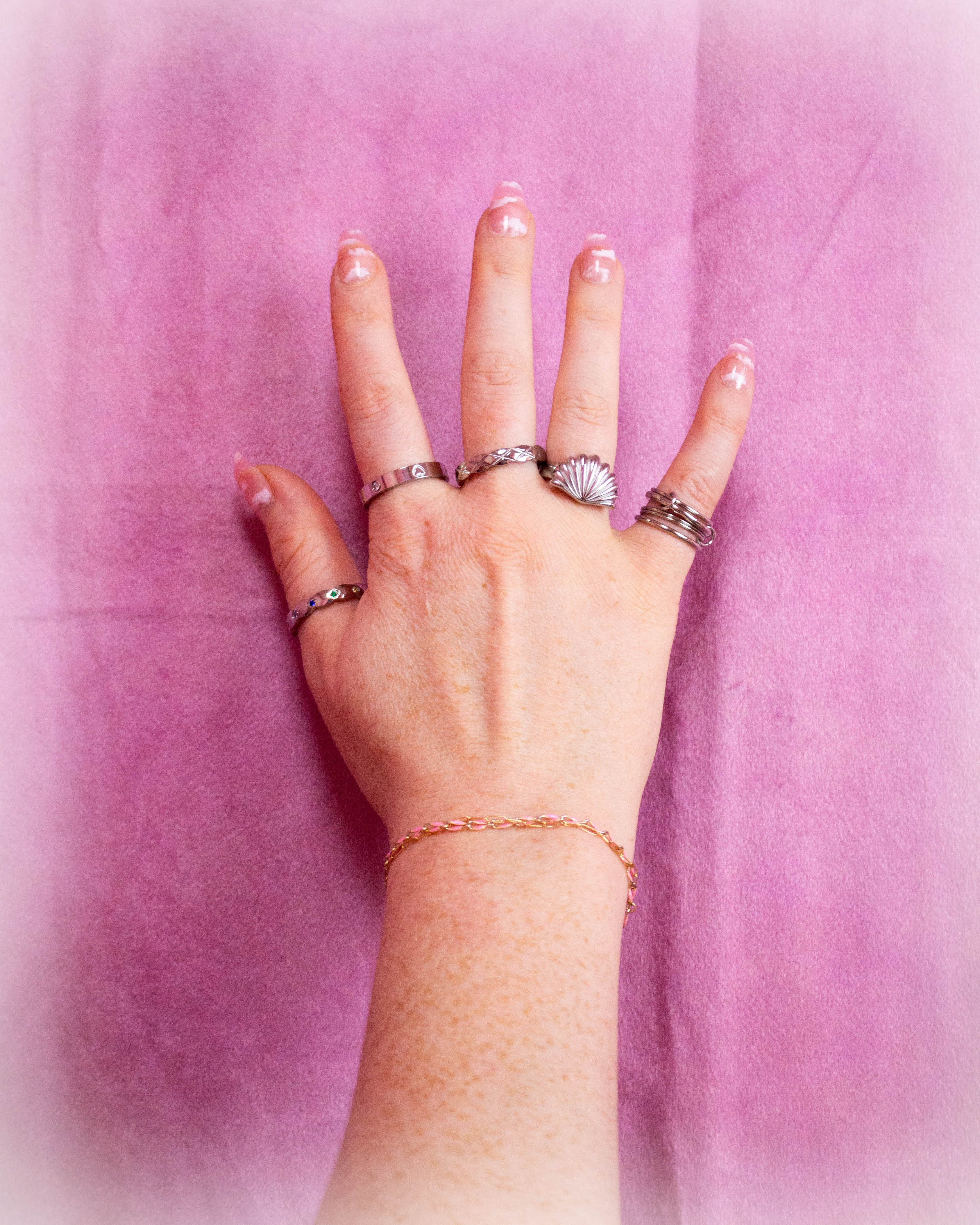 Celestial Stretch - Puffy Titanium Ring