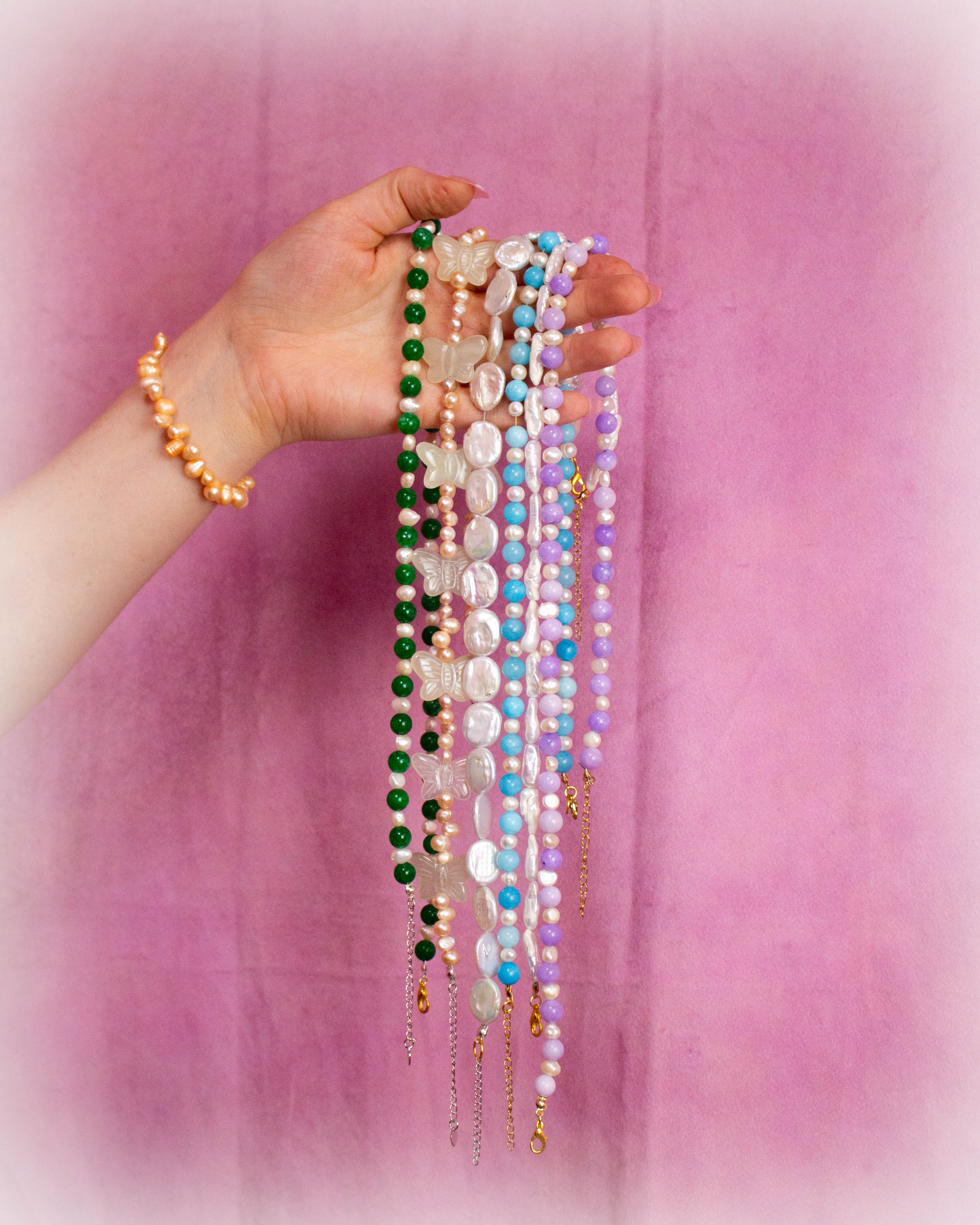 Tide Tokens - Coin Pearl Necklace