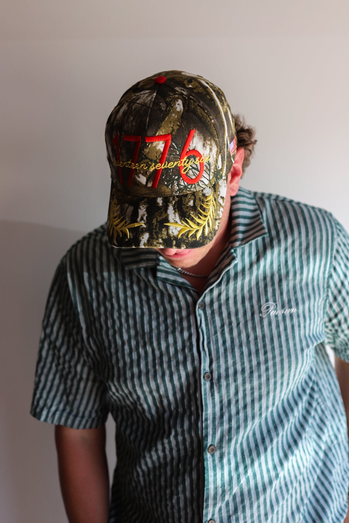 1776 CAMO TRUCKER HAT