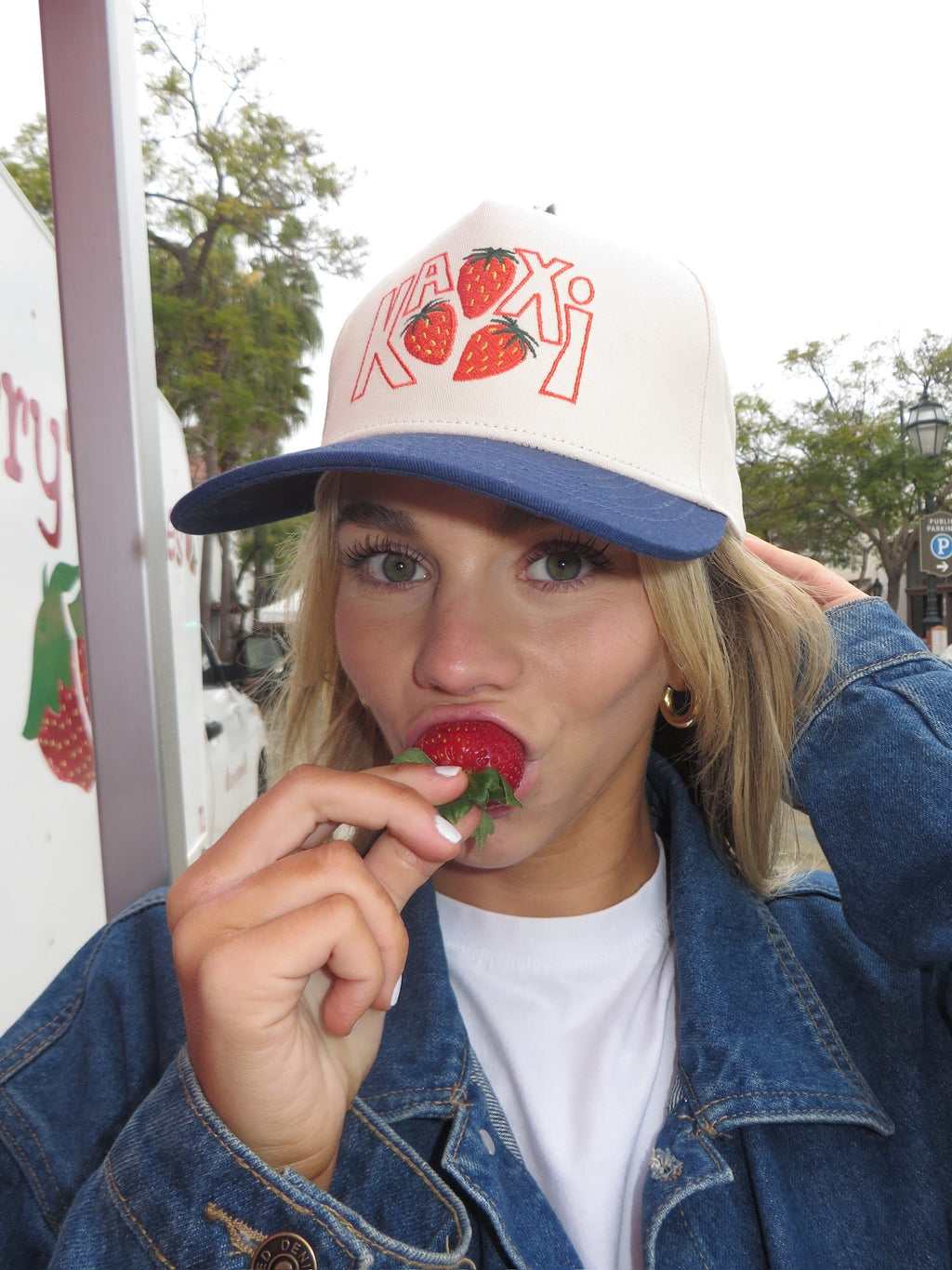 STRAWBERRY KAXI TRUCKER HAT