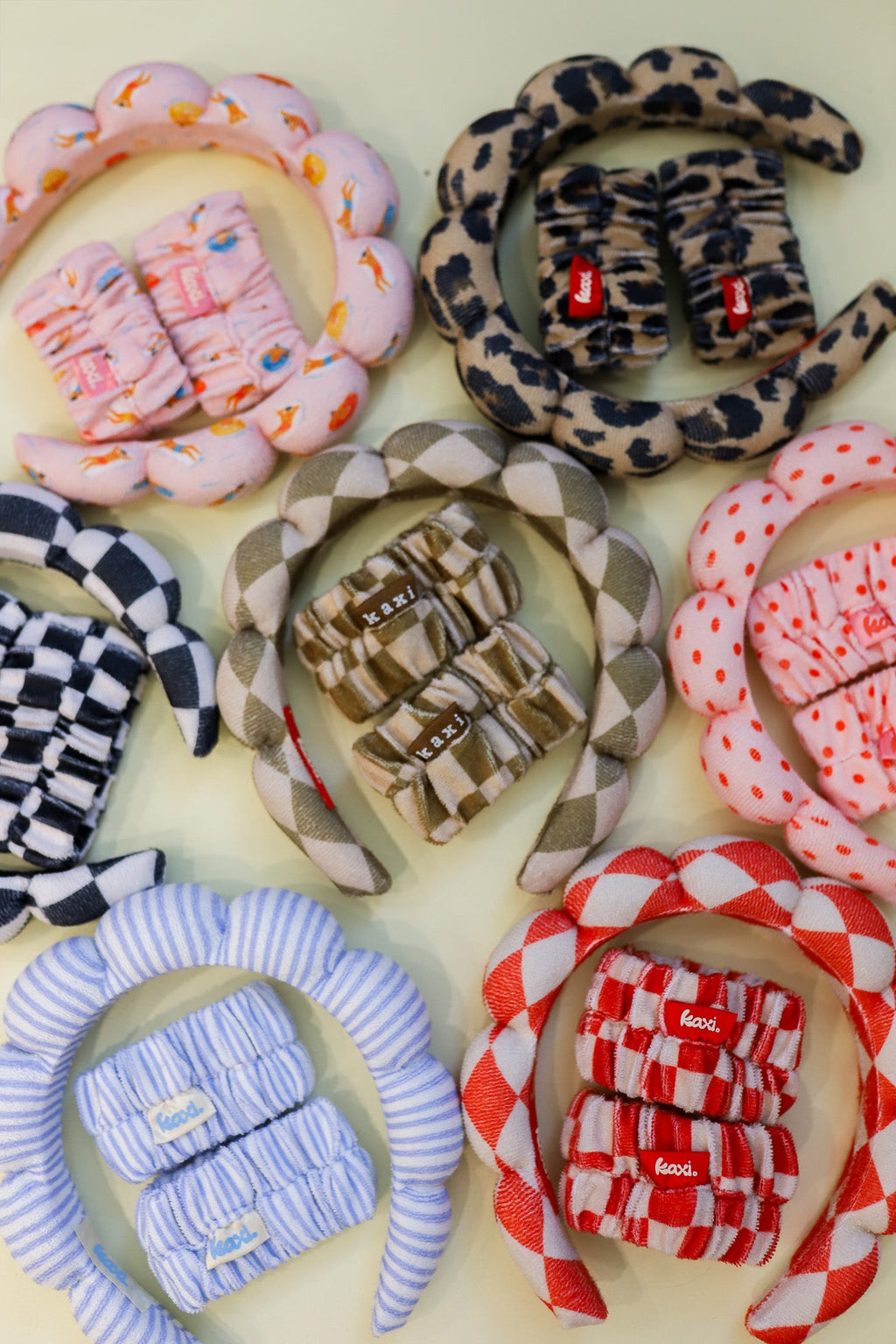 GRWM HEADBANDS (comes w/ wristies OR a midi claw)