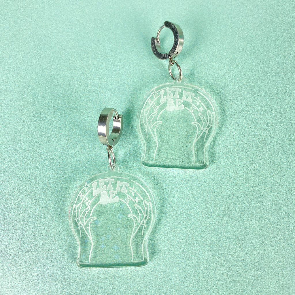 'Let it Be' Iridescent Earrings