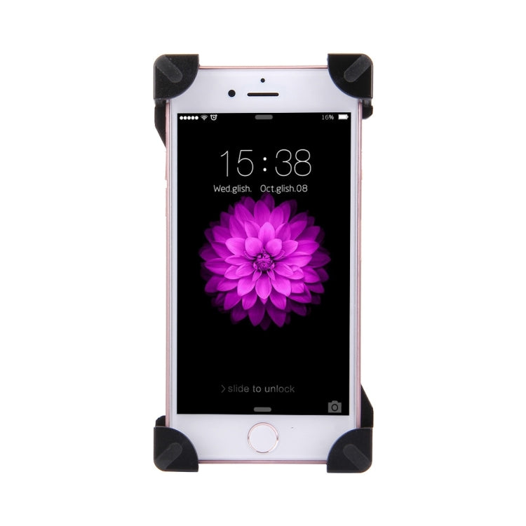 CH-01 360 Degree Rotation Bicycle Phone Holder for iPhone 7 & 7 Plus / iPhone 6 & 6 Plus / iPhone 5 & 5C & 5s(Black)