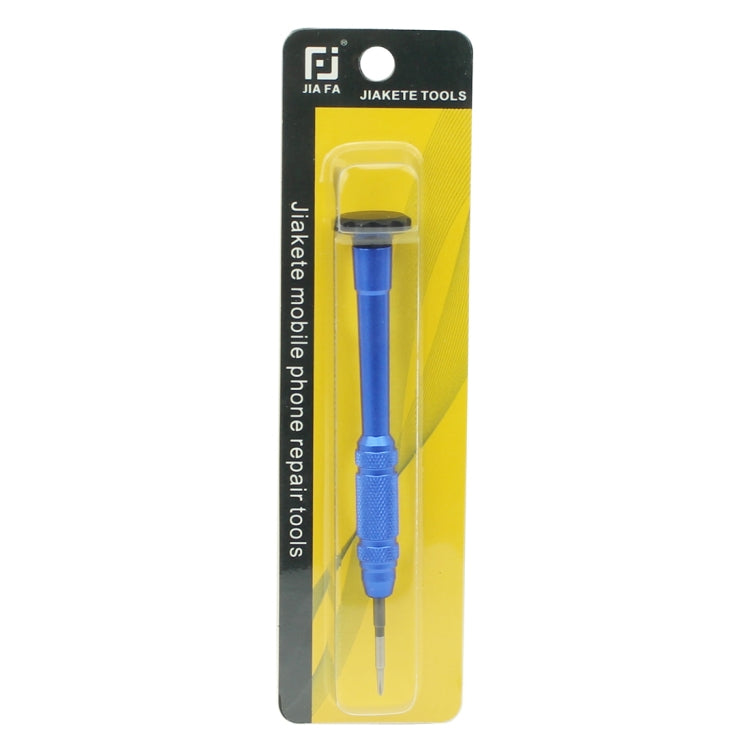 JIAFA JF-609-0.8 Pentalobe 0.8 Screwdriver for iPhone Charging Port Screws (Blue)