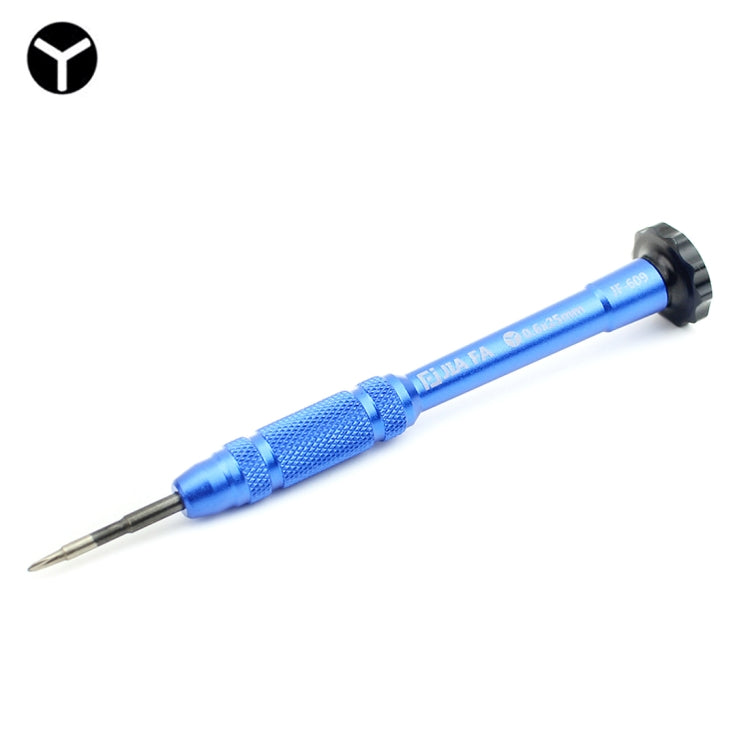 JIAFA JF-609-0.6Y Tri-point 0.6 Repair Screwdriver for iPhone X/ 8/ 8P/ 7/ 7P & Apple Watch(Blue)