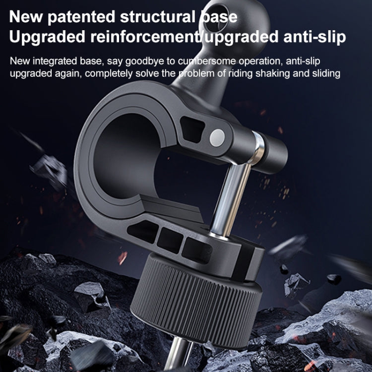 Motorcycle Bicycle Phone Riding Holder Bracket (Black)