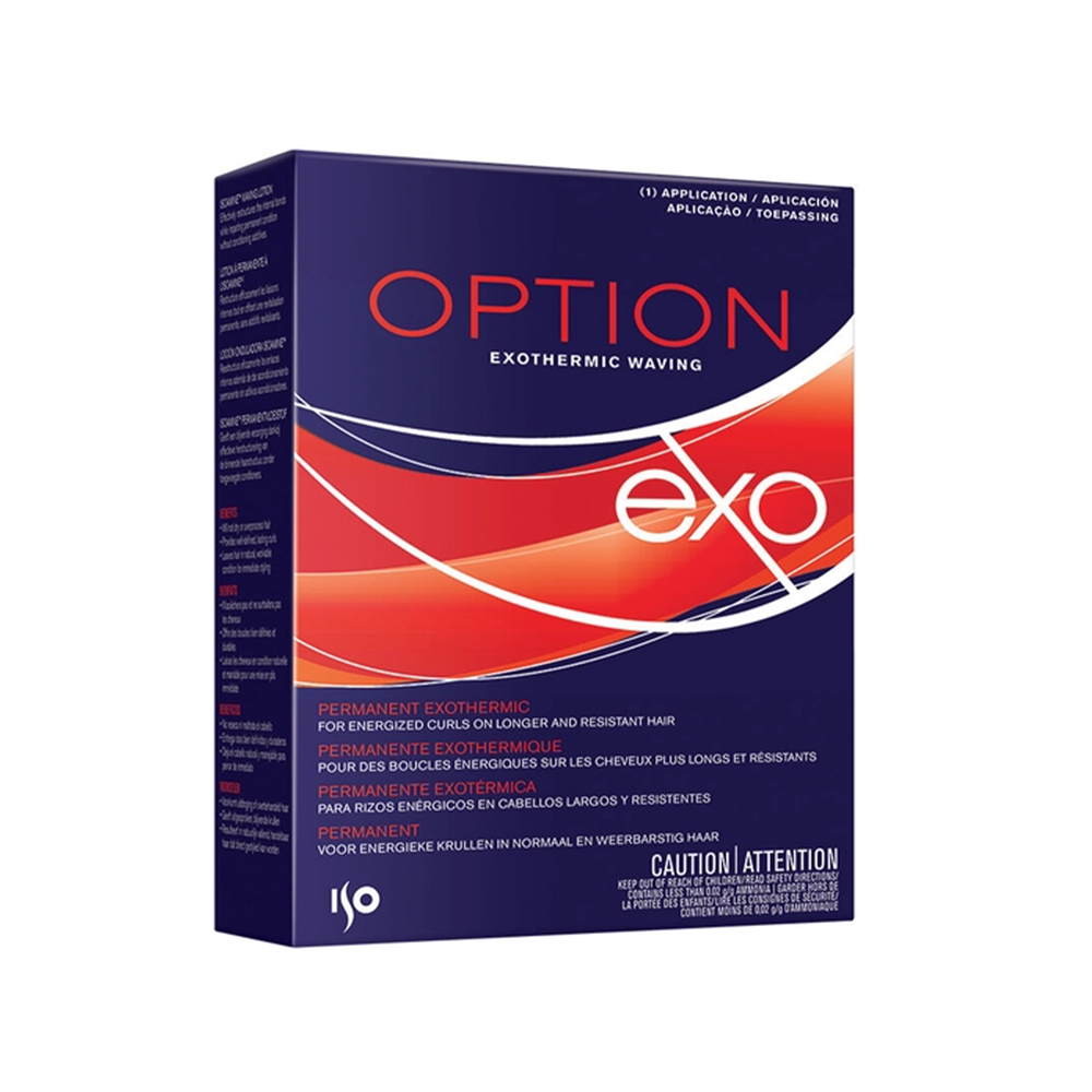 ISO Option EXO Exothermic Perm for Long & Resistant Hair