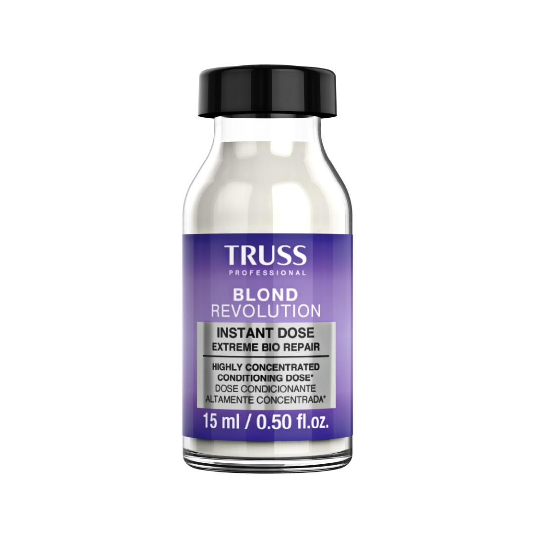 Truss Blond Revolution Instant Dose 60-Second Bond-Repair Treatment for Lightened Hair, 15 ml