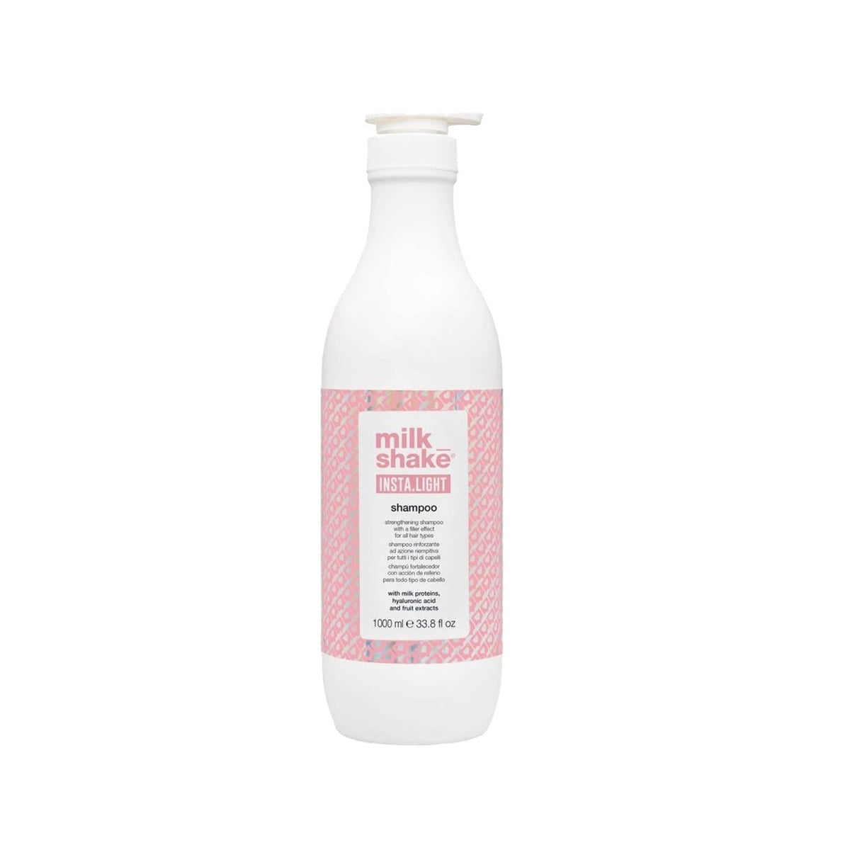milk_shake Insta.light Strengthening Shampoo 1000ml - Nourishing Hair Care for Damaged Hair
