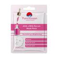 Pure Korean AHA BHA Serum Sheet Mask for Smooth Skin 1 Count