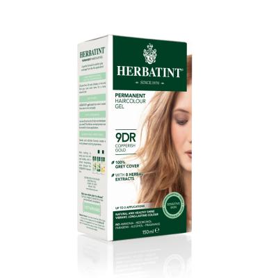 Herbatint 9DR Copperish Gold Herbal Hair Dye: Gentle, Ammonia-Free Color & Grey Coverage with Aloe Vera