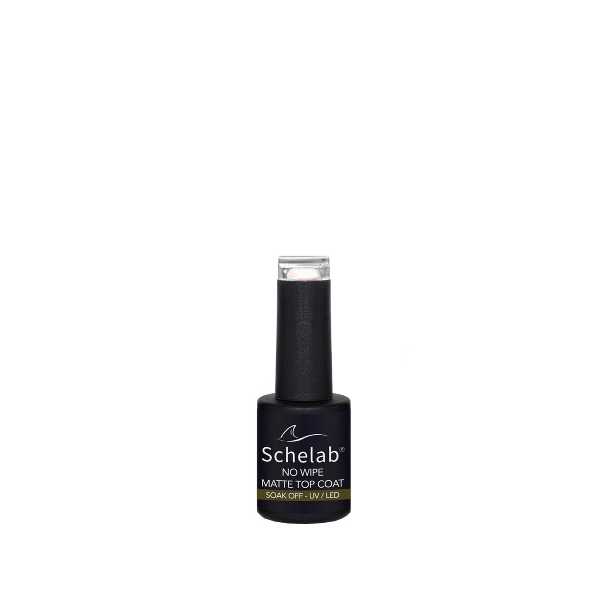 Schelab No Wipe Matte Top Coat - Professional Nail Care at Home, 10ml