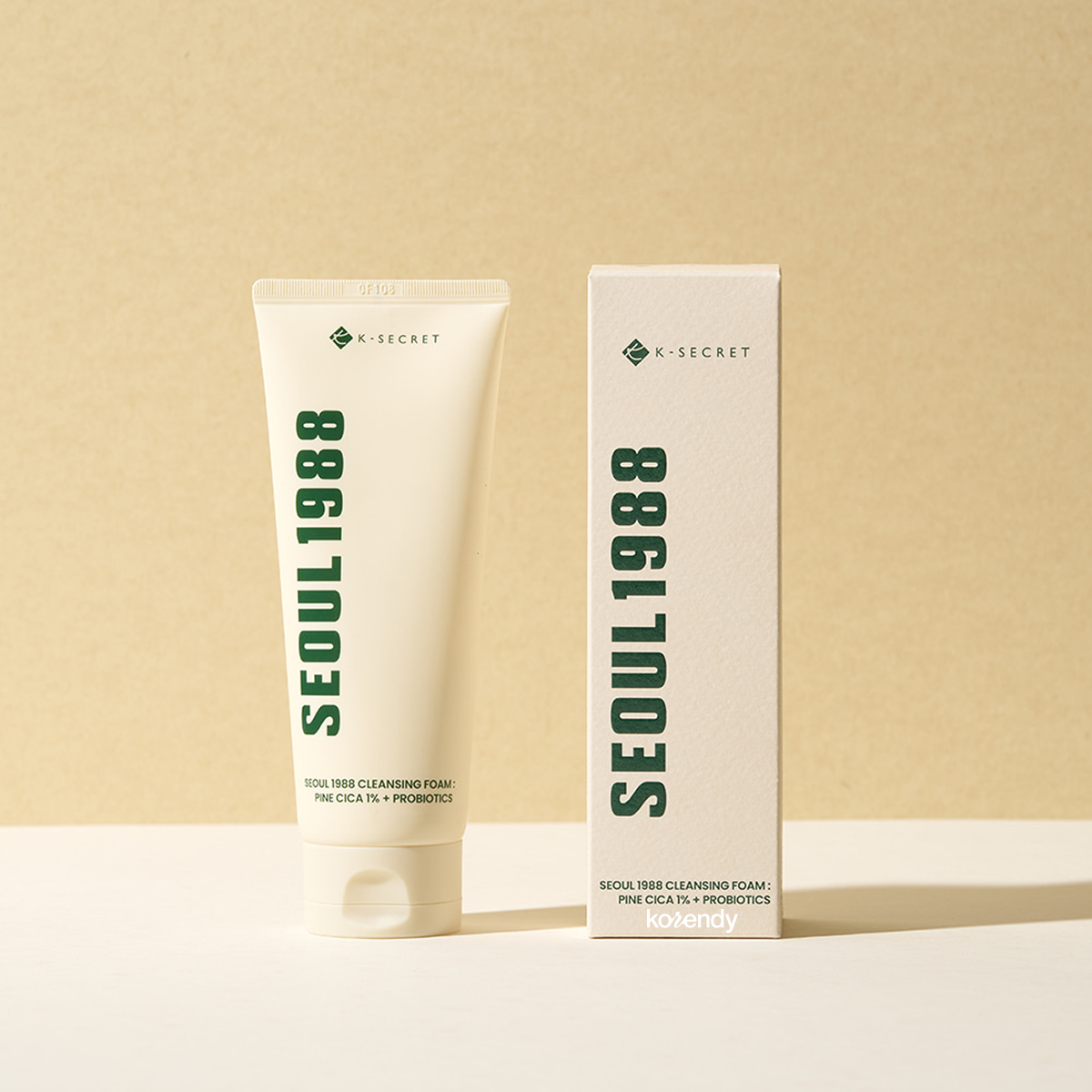 K-Secret SEOUL 1988 Cleansing Foam Pine Cica & Probiotics 150ml