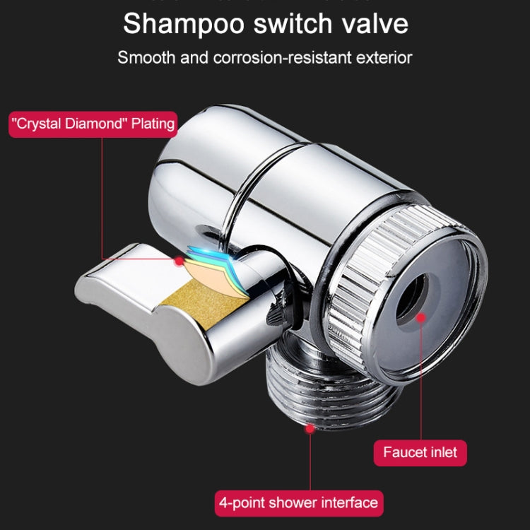 Hand Held Retractable Shampoo Faucet Basin External Shower