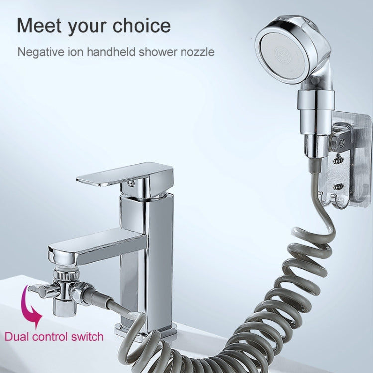 Hand Held Retractable Shampoo Faucet Basin External Shower