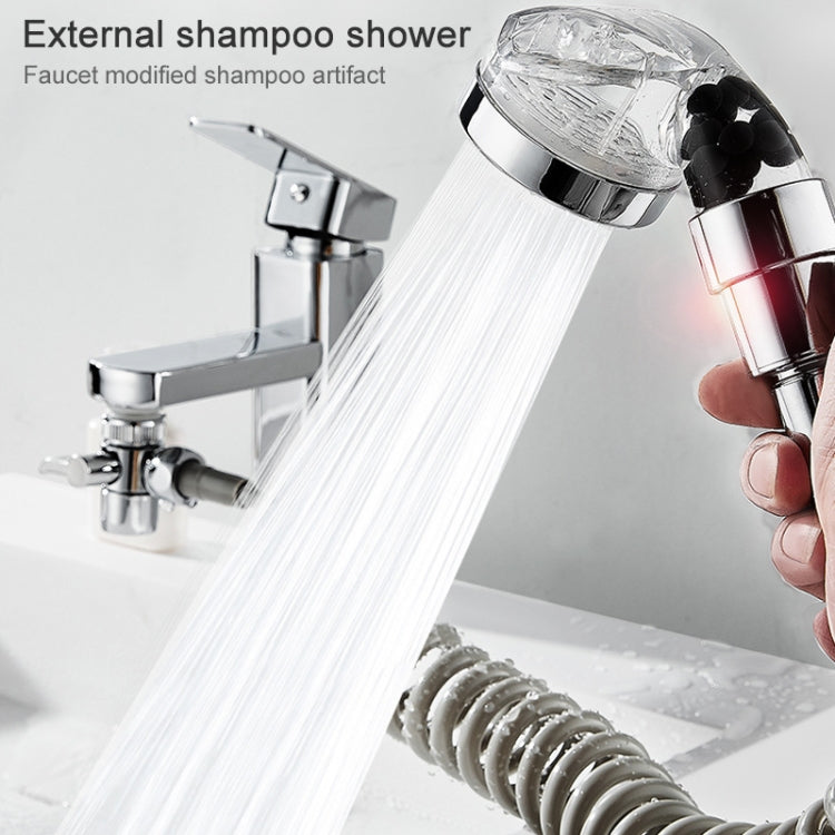 Hand Held Retractable Shampoo Faucet Basin External Shower