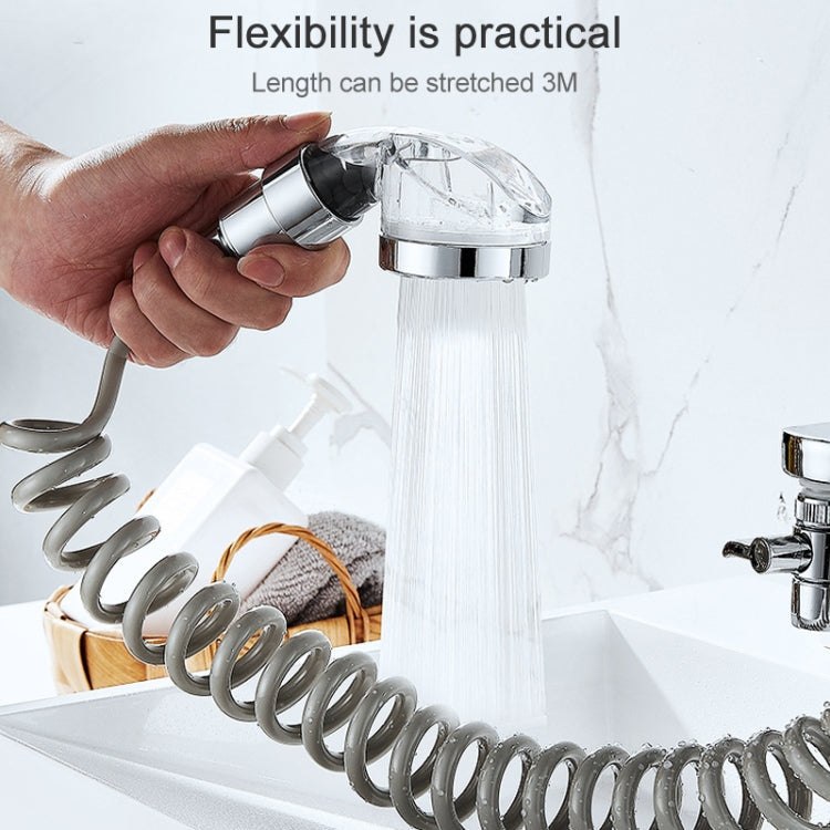Hand Held Retractable Shampoo Faucet Basin External Shower