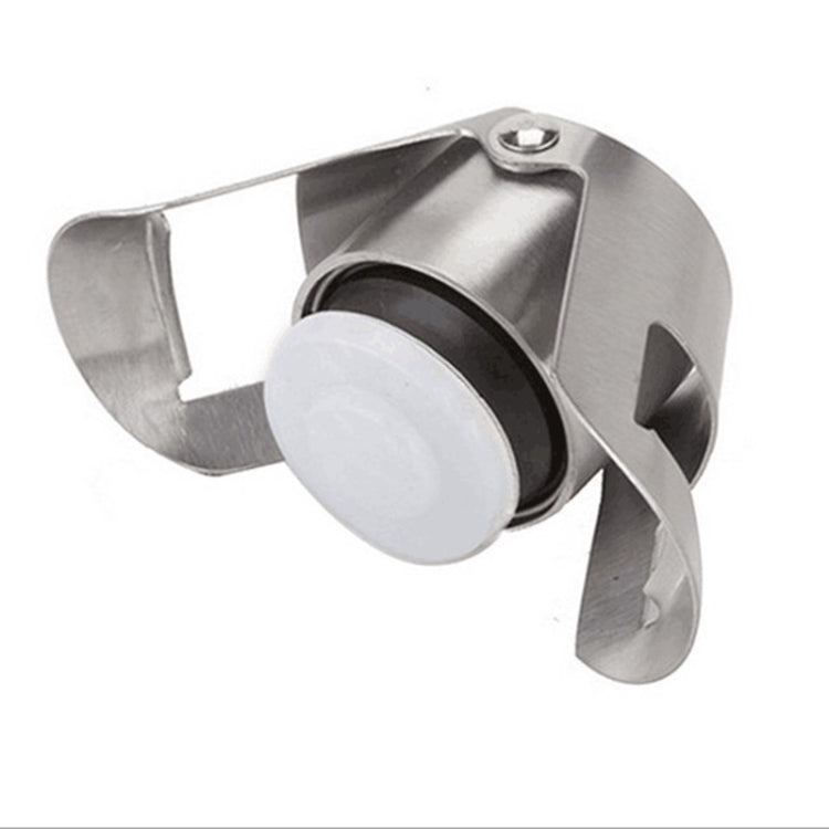 5 PCS Novel Stainless Steel Champagne Wine Bottle Stopper (Silver)