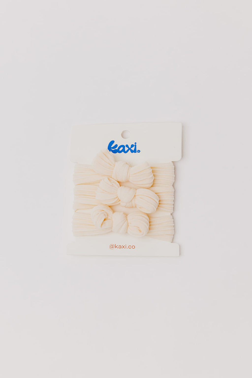 BOW SLICK BACK PONYTAILS (PACK OF 3)