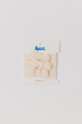 BOW SLICK BACK PONYTAILS (PACK OF 3)