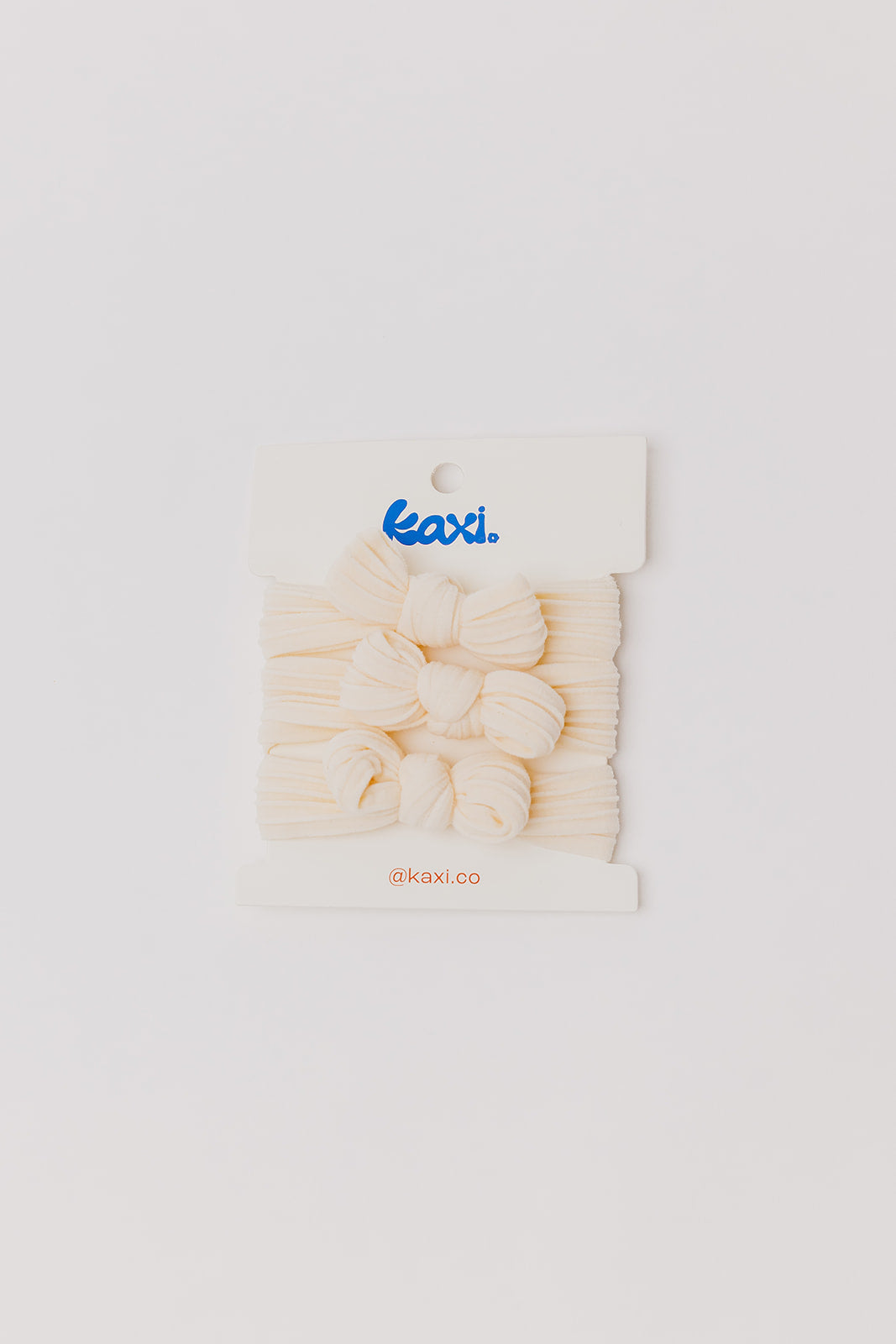 BOW SLICK BACK PONYTAILS (PACK OF 3)