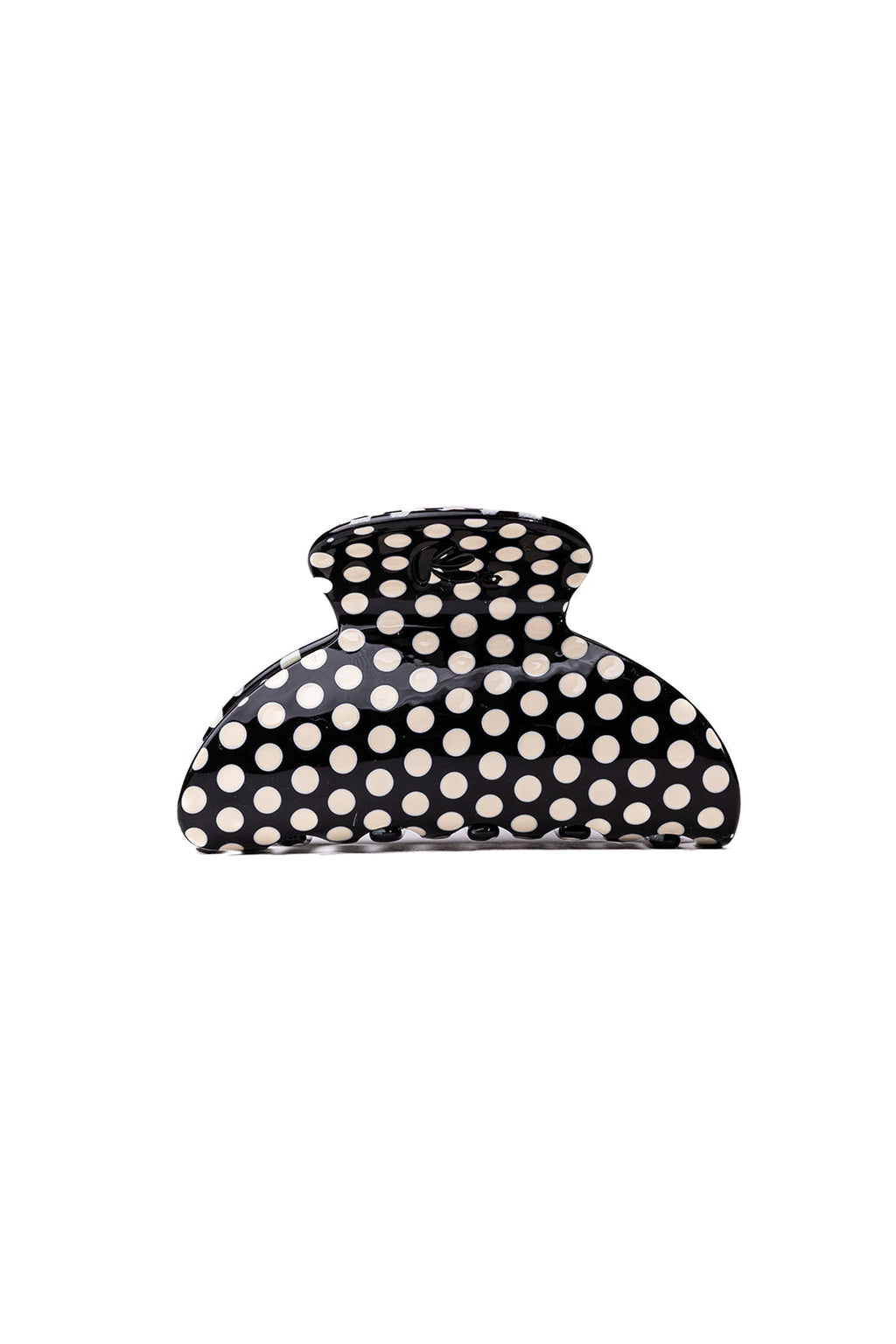 BLACK & WHITE POLKA DOT CLAW