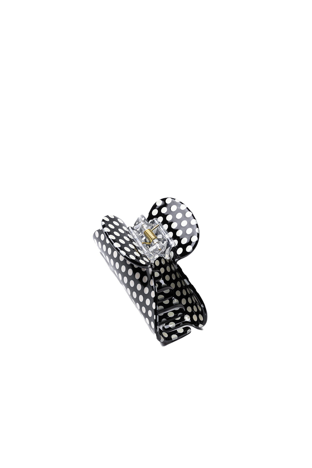 BLACK & WHITE POLKA DOT CLAW