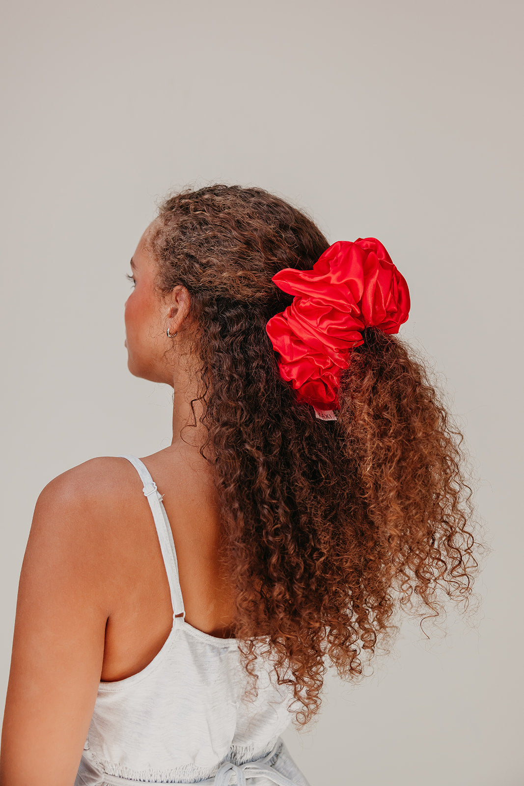JUMBO SLEEP SILK/SATIN SCRUNCHIES