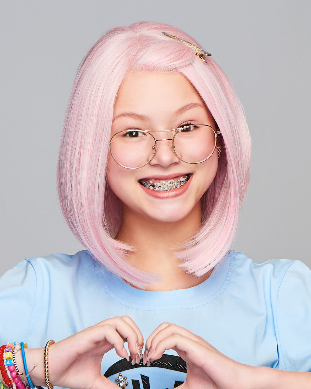 Hairdo Sweetly Pink Children's Wig