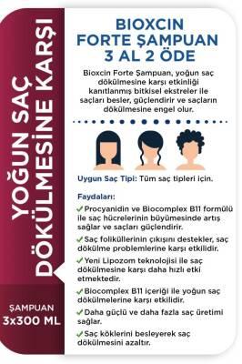 Bioxcin Forte Intensive Hair Loss Shampoo with BIOCOMPLEX B11 - Strengthens Weak Hair Roots, Nourishes Hair & Scalp