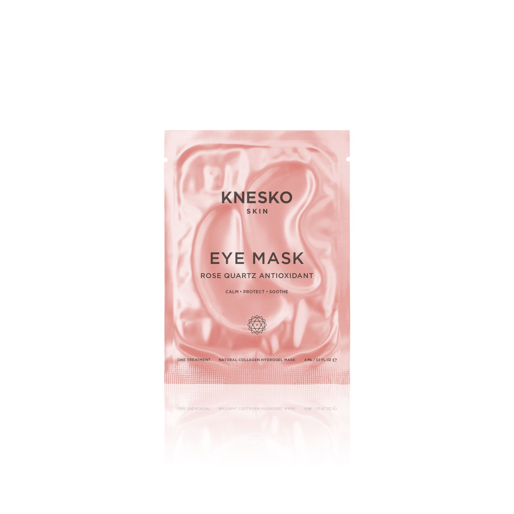 Rose Quartz Antioxidant Eye Mask - Single | Knesko