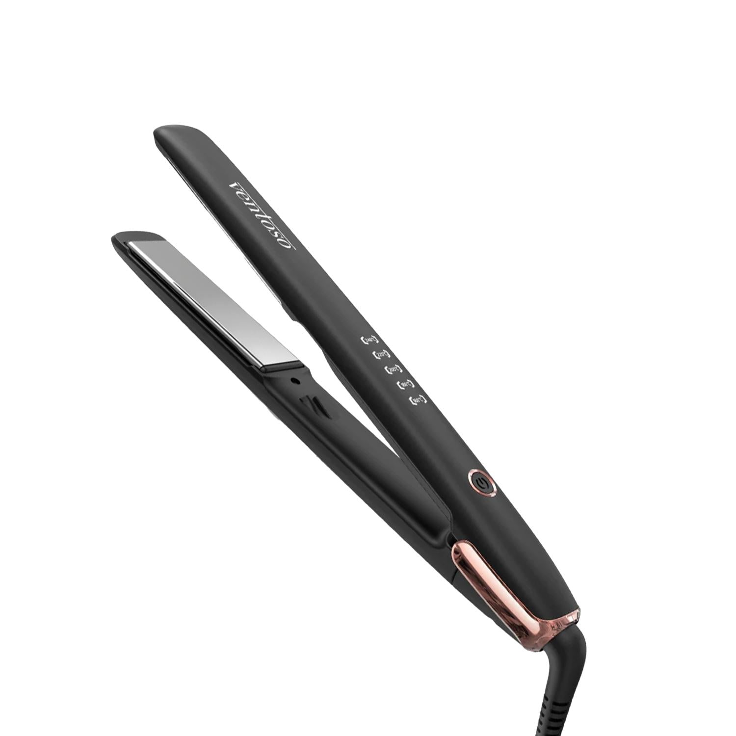 Ventoso Nano Titanium Ionic Professional Hair Straightener for Efficient Styling - Advanced Ionic Technology & Professional Grade