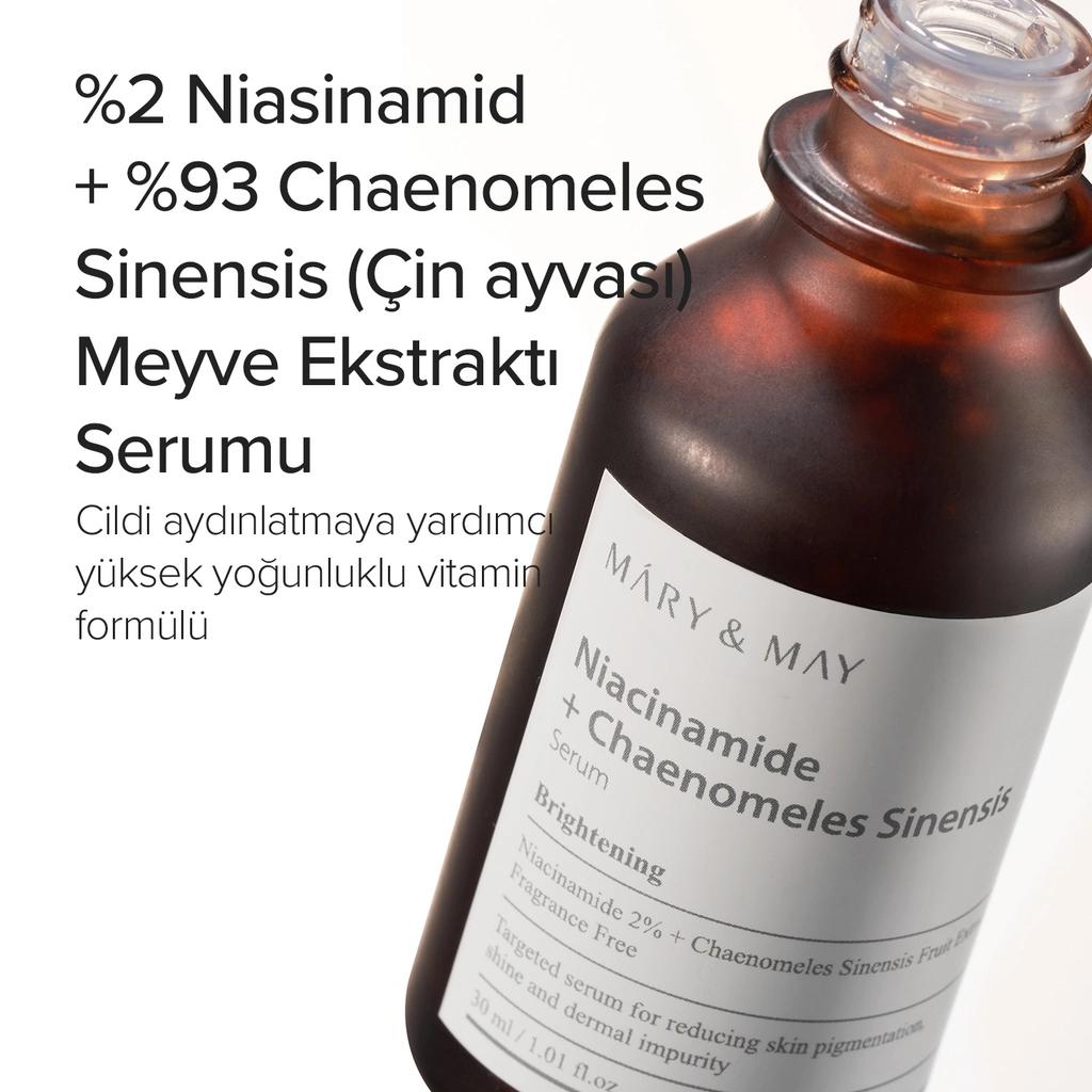Mary & May Niacinamide & Chaenomeles Sinensis Serum 30 ml