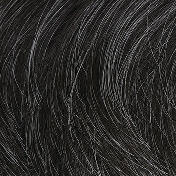 HIM Collection Dignified Men's Wig, M280S 20% Grey / Darkest Brown