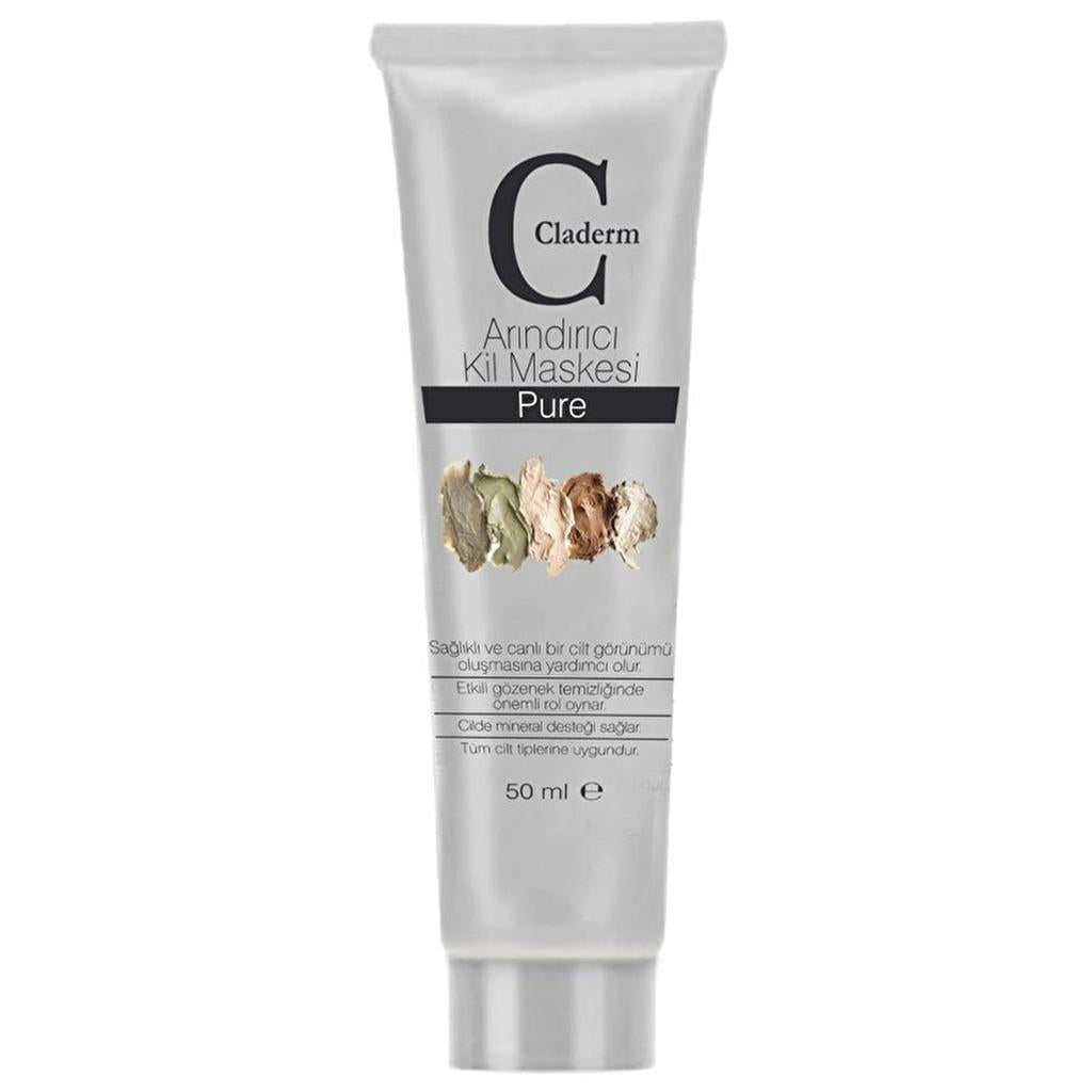 Claderm Clay Face Mask for Purified Skin 50 ml