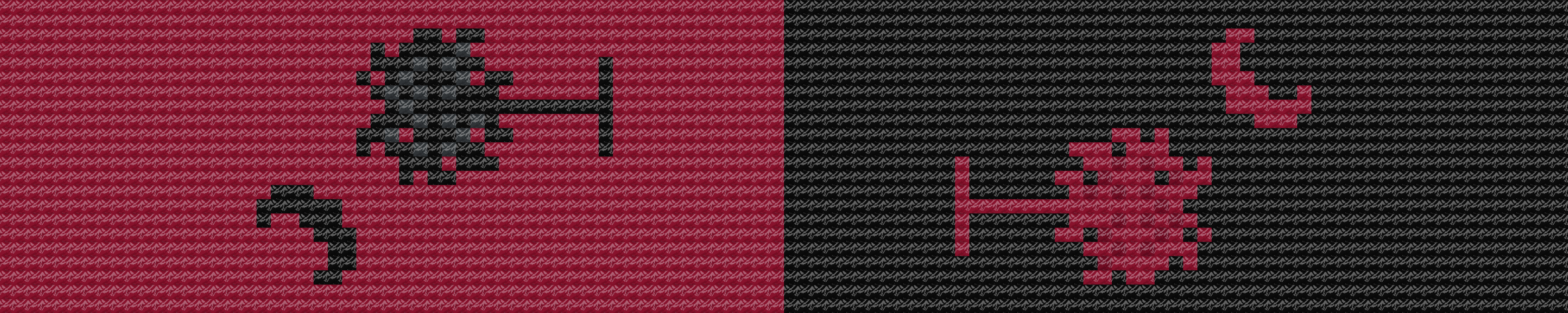 Key Fob - Palmetto Moon Garnet Black Combo